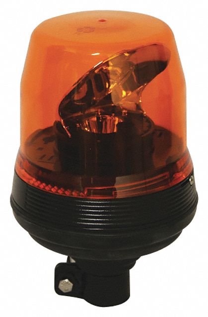Rotating Beacon Amber Pedestal 6 dia.