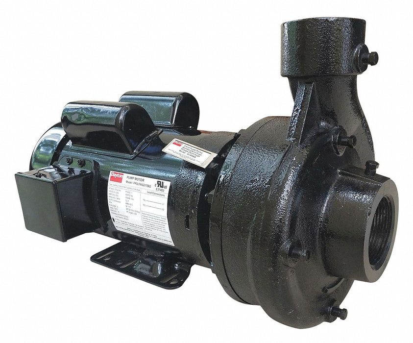 Centrifugal Pump 2 HP 1 Ph 115/230VAC
