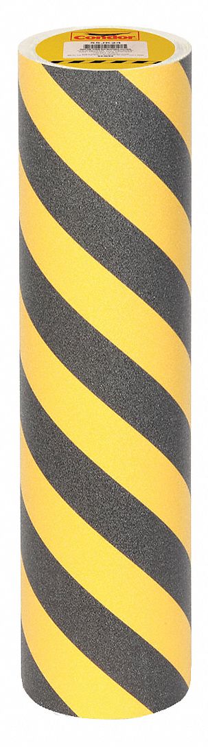 AntiSlip Tape 60 ftLx24 W BLK/YLW 46Grit