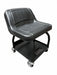 Mechanic Seat 17 H Steel 440 lb 4 Wheels