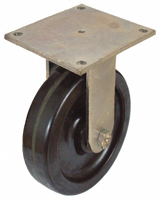 Plate Caster Rigid Phenolic 7 1/2 H