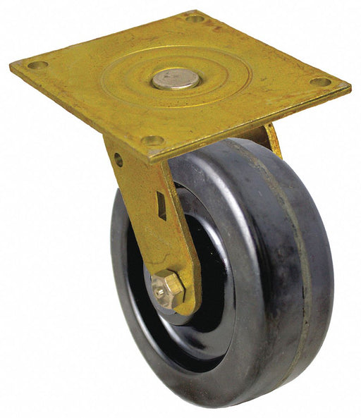 Plate Caster Swivel Phenolic 6 1/2 H