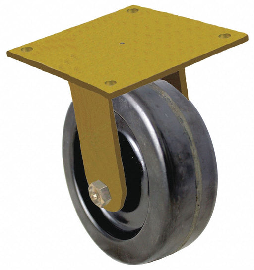 Plate Caster Rigid Phenolic 6 1/2 H
