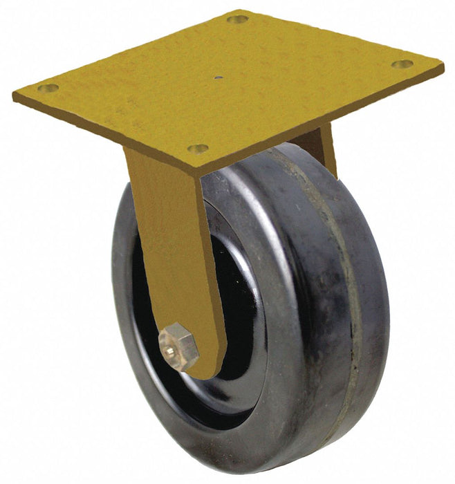 Plate Caster Rigid Phenolic 6 1/2 H