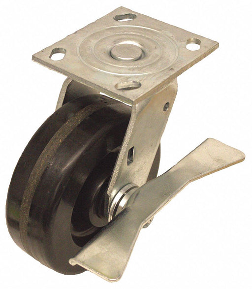 Plate Caster Swivel Phenolic 7 1/2 H