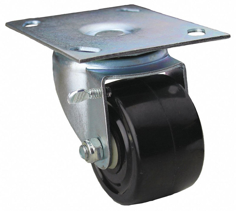 Plate Caster Swivel Phenolic 3 7/8 H