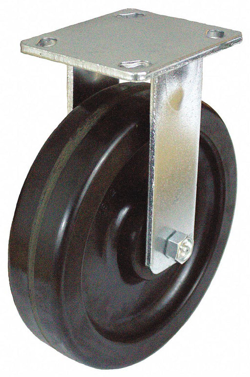 Plate Caster Rigid Phenolic 7 1/2 H