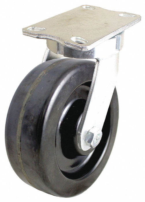 Plate Caster Swivel Phenolic 10 1/8 H