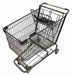 Wire Shopping Cart Dark Gray 400 lb Cap.