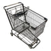 Wire Shopping Cart Dark Gray 400 lb Cap.