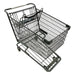 Wire Shopping Cart Dark Gray 500 lb Cap.