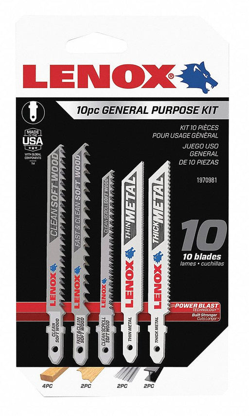 JigSawBladeSet 10pcs TPI 10 14 20 24 6