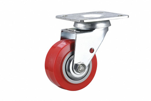 Plate Caster Swivel Polyurethane