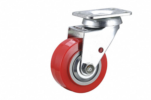 Plate Caster Swivel Polyurethane