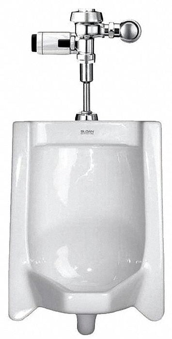 Urinal White Chrome Plated