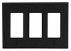 Rocker Wall Plate Black