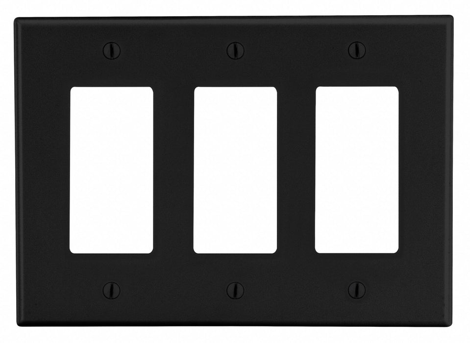 Rocker Wall Plate Black