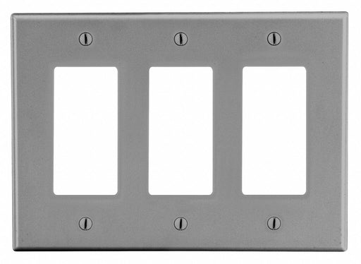 Rocker Wll Plt Stnd Gray 3Gng Smth Stn
