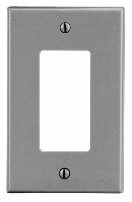 Rocker Wll Plt Stnd Gray 1Gng Smth Stn