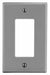 Rocker Wll Plt Stnd Gray 1Gng Smth Stn