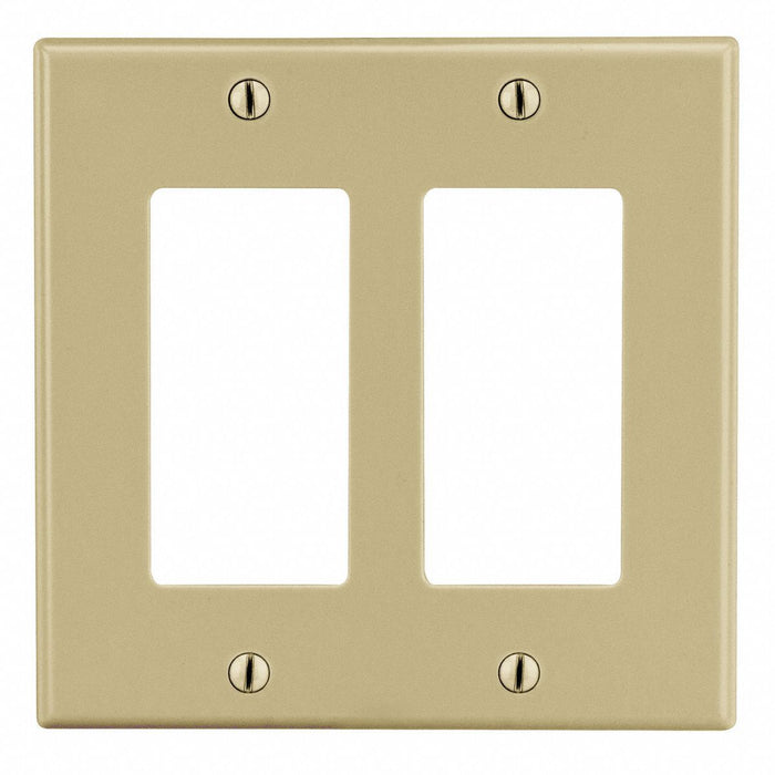 Rocker Wll Plt Mid Ivory 2Gng Smth Stn