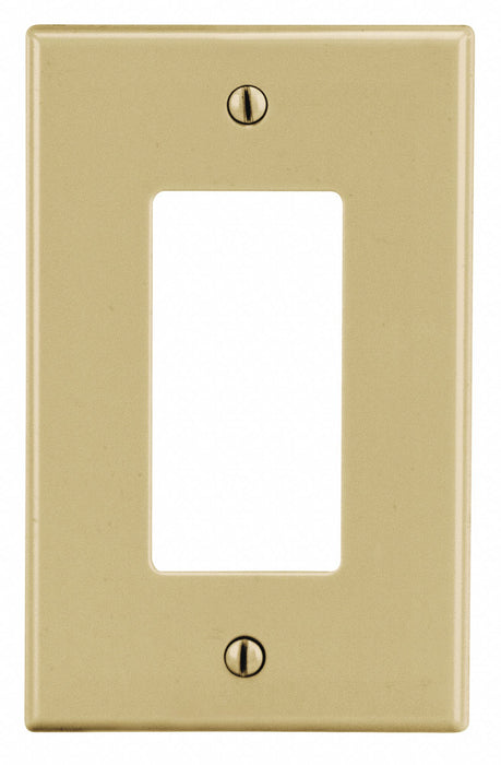 Rocker Wll Plt Mid Ivory 1Gng Smth Stn