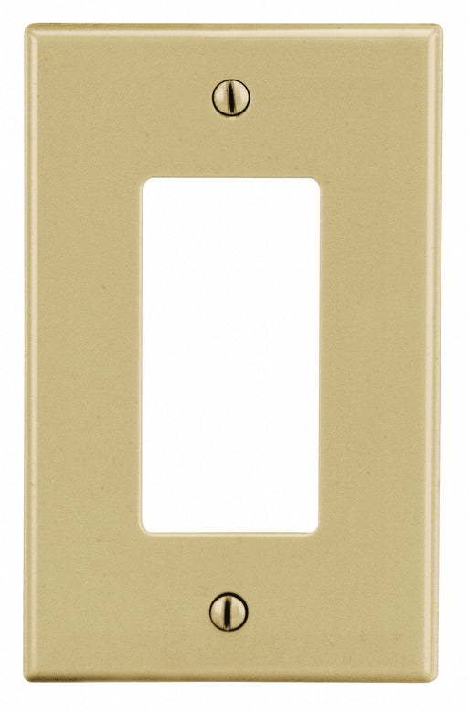Rocker Wll Plt Mid Ivory 1Gng Smth Stn
