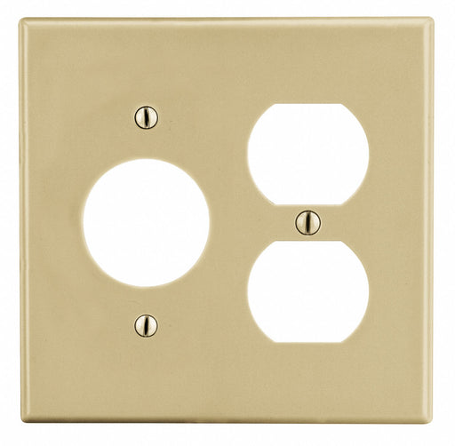 Duplex Receptacle Wall Plate Ivory