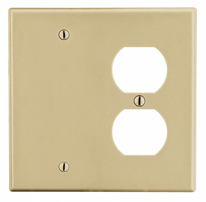 Duplex/Blank Wall Plate Ivory