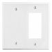Rocker/Blank Wall Plate White