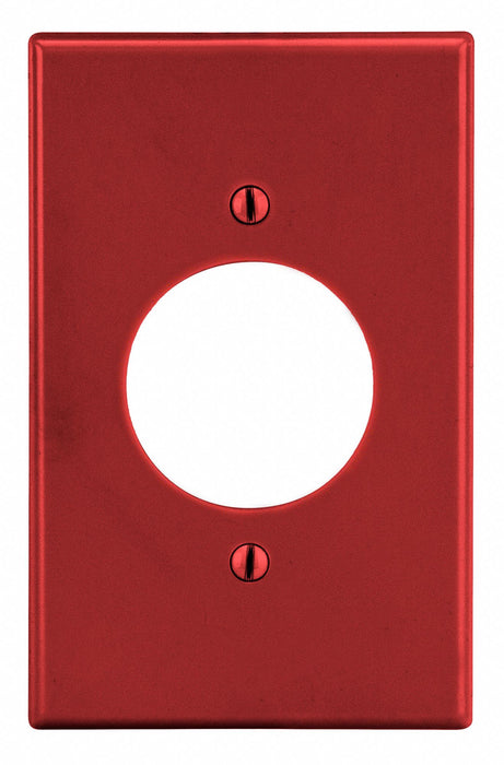 Sng Rcpt Wll Plt Stnd Red 1Gng Smth Stn