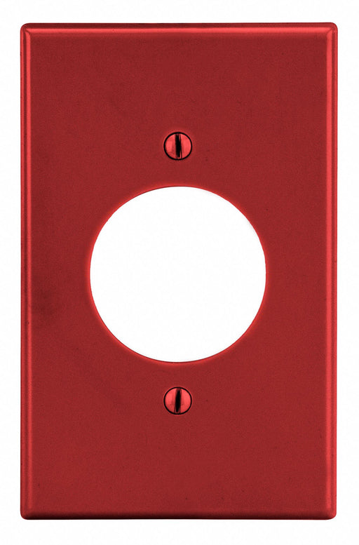 Sng Rcpt Wll Plt Stnd Red 1Gng Smth Stn