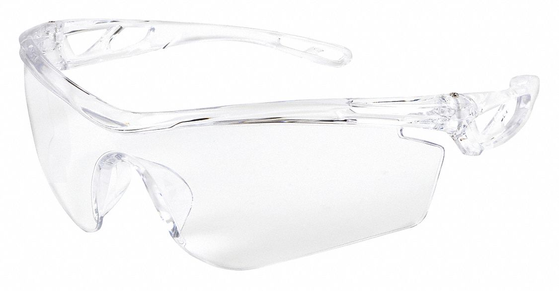 Safety Glass Clear Lens Half-Frame