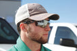Safety Glass Gray Lens Half-Frame