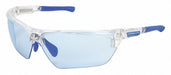 Safety Glass Light Blue Lens Half-Frame