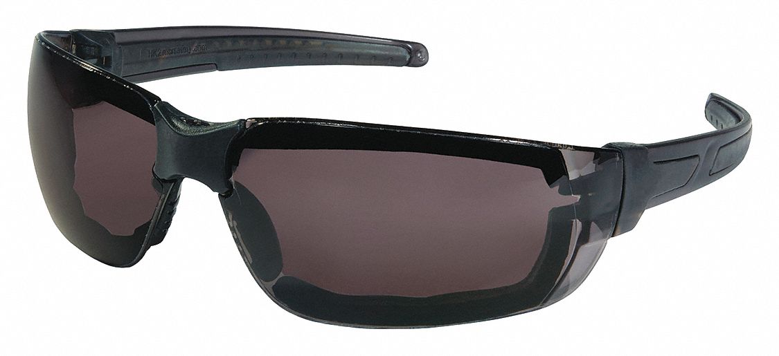 Safety Glass Gray Lens Frameless