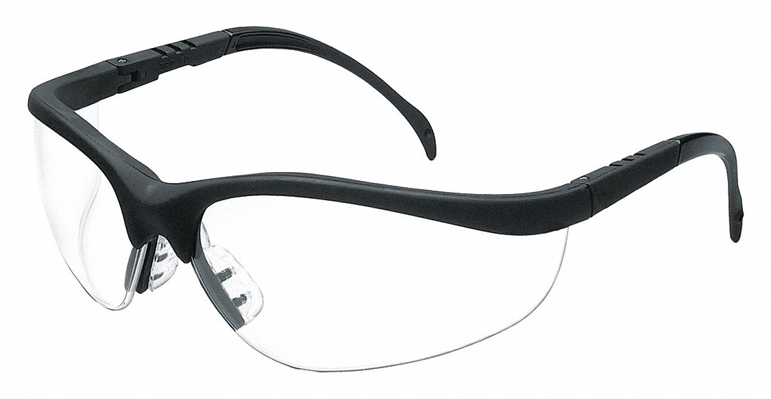 Safety Glass Clear Lens Half-Frame