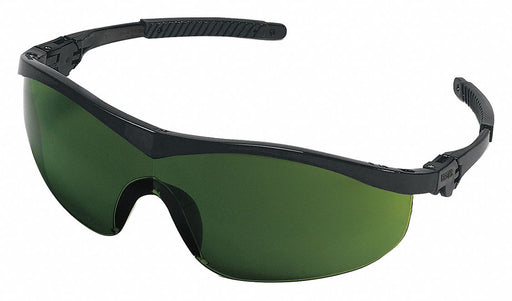Safety Glass Green Lens Half-Frame