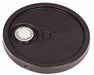 Plastic Pail Lid Brown Plastic
