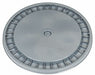 Pail Lid 12.25 in OD Plastic Gray