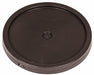 Pail Lid 12.25 in OD Plastic Brown