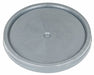 Pail Lid 12.25 in OD Plastic Gray