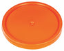 Plastic Pail Lid Orange Plastic