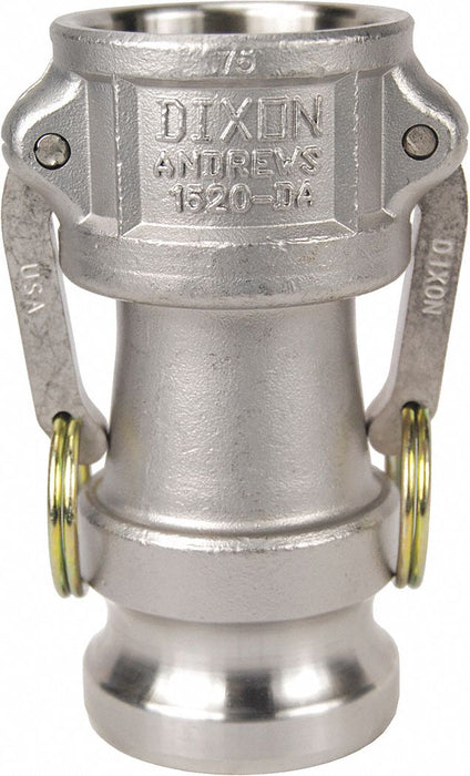 Cam and Groove Coupling 1-1/2  2 SS