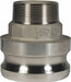 Cam and Groove Adapter 1-1/2  2 SS