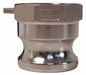 Cam and Groove Adapter 1/2 316 SS