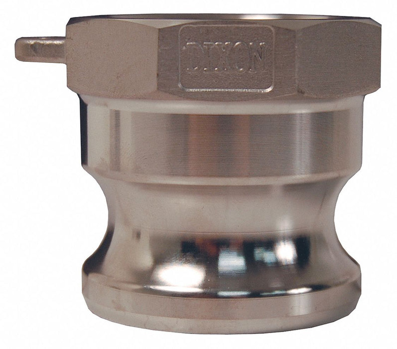 Cam and Groove Adapter 1-1/4 316 SS