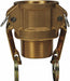 Cam and Groove Coupling 2-1/2 Brass
