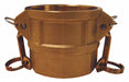 Cam and Groove Coupling 1-1/4 Brass