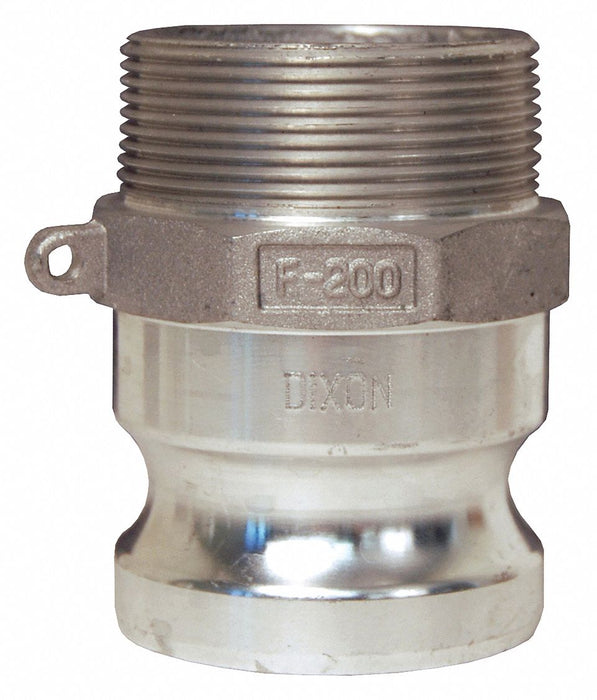 Cam and Groove Adapter 1/2 Aluminum